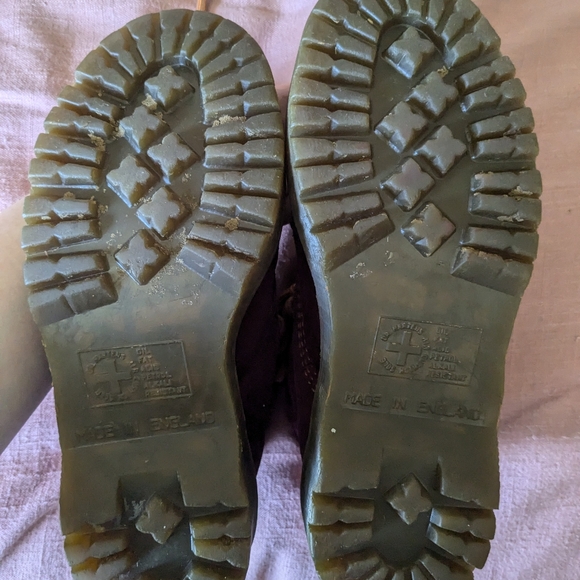 Restored vintage Doc Martin's - burgundy, US size 7 - Picture 4 of 6